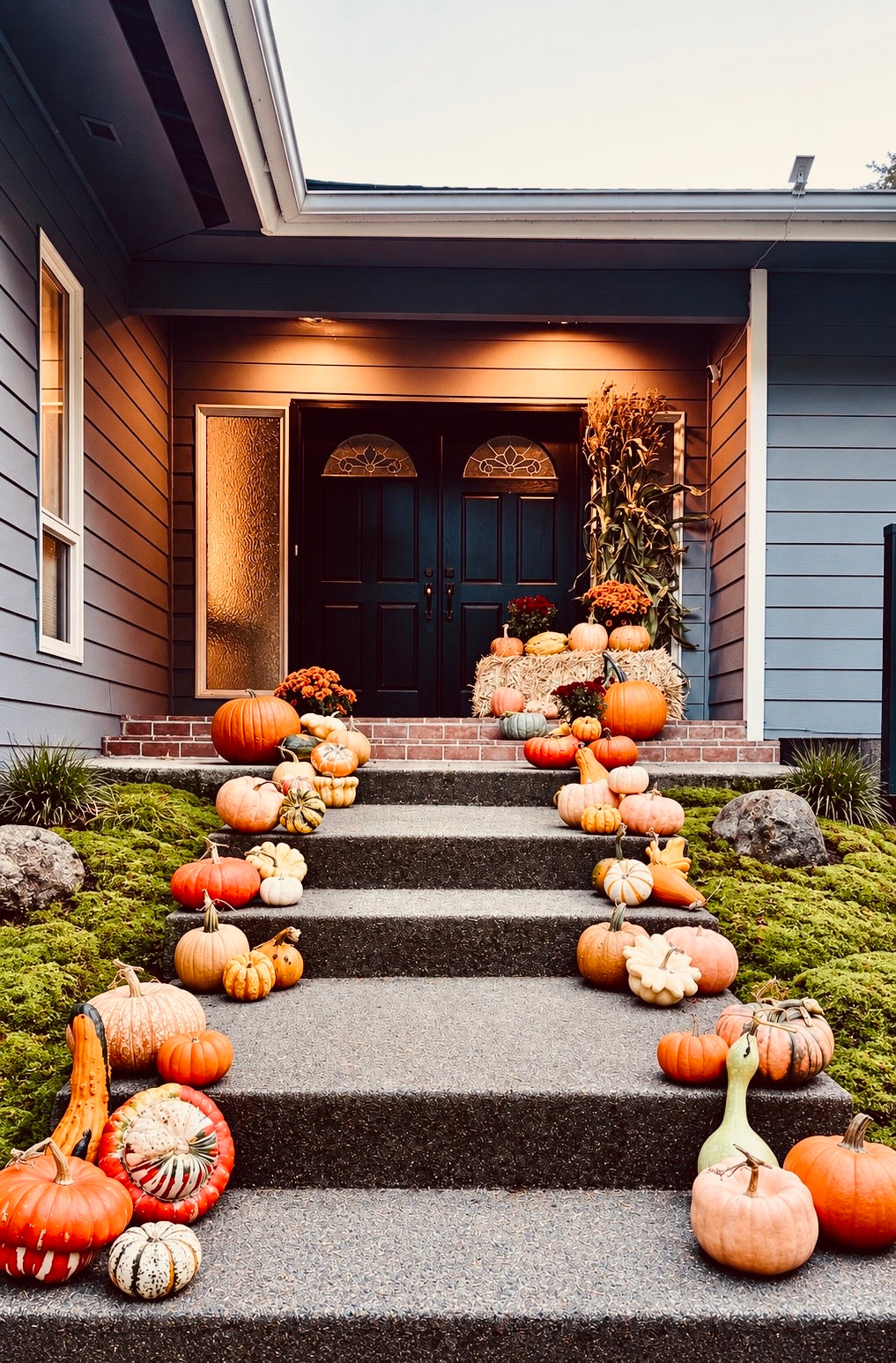 Fall Pumpkin Porch Delivered