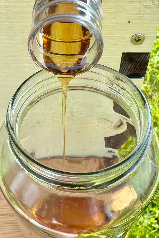 Farm fresh raw honey