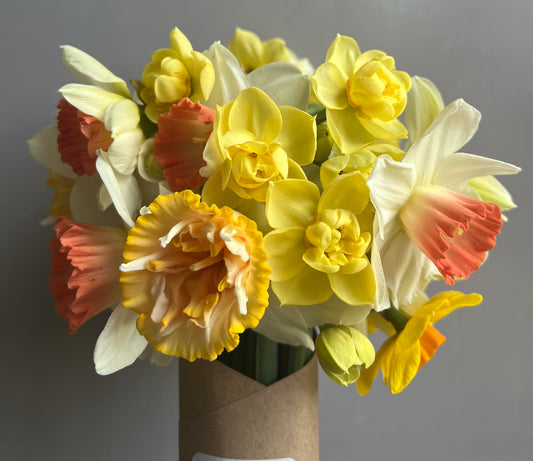 Spring Flower Subscription (4 Bouquets) Delivered