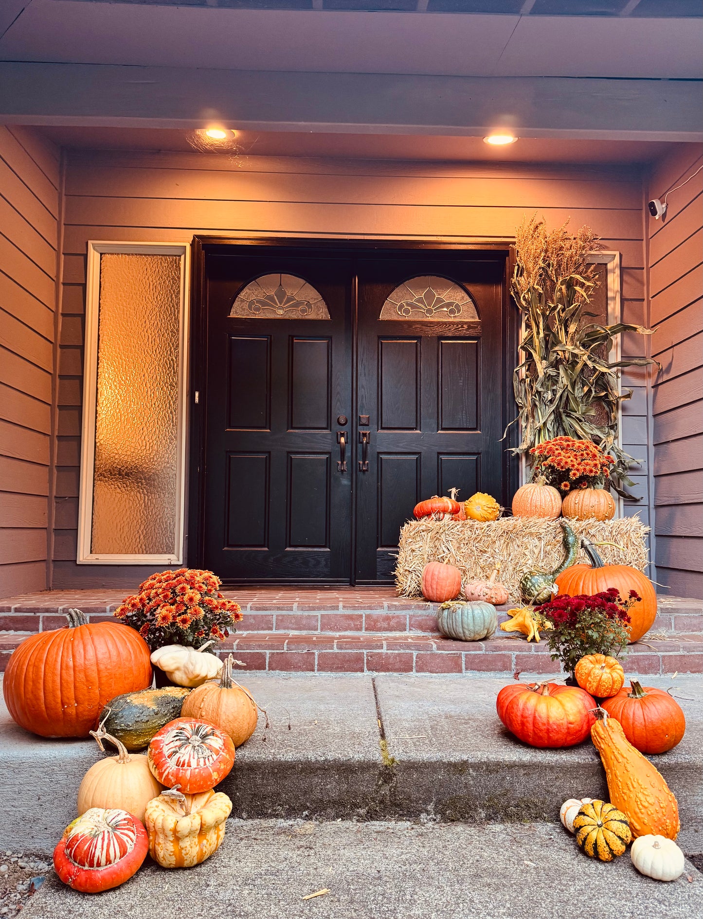 Fall Pumpkin Porch Delivered